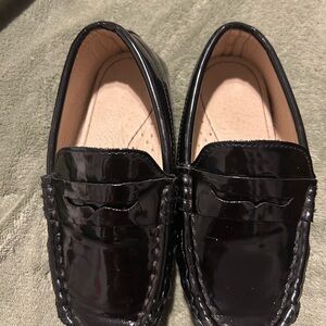 Classic Black Kids Loafers